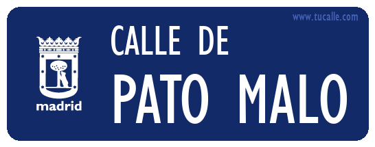 cartel_de_calle-de-PATO MALO_en_madrid